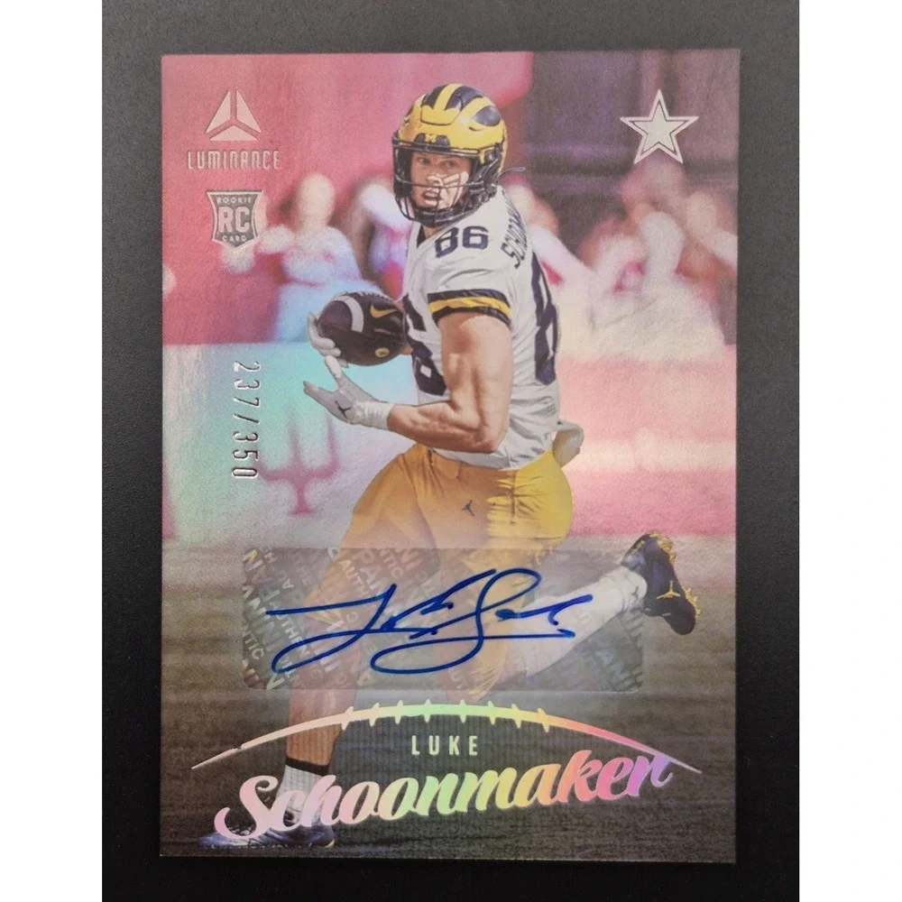 2023 Panini Luminance Luke Schoonmaker #135 Rookie‎ Autograph /350 (RC) Cowboys